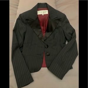Trina Turk Blazer with Satin Trim